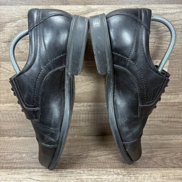 Florsheim Cap Toe Oxford Leather Black Mens US Size 10 11827-001 Shoes - Picture 5 of 9